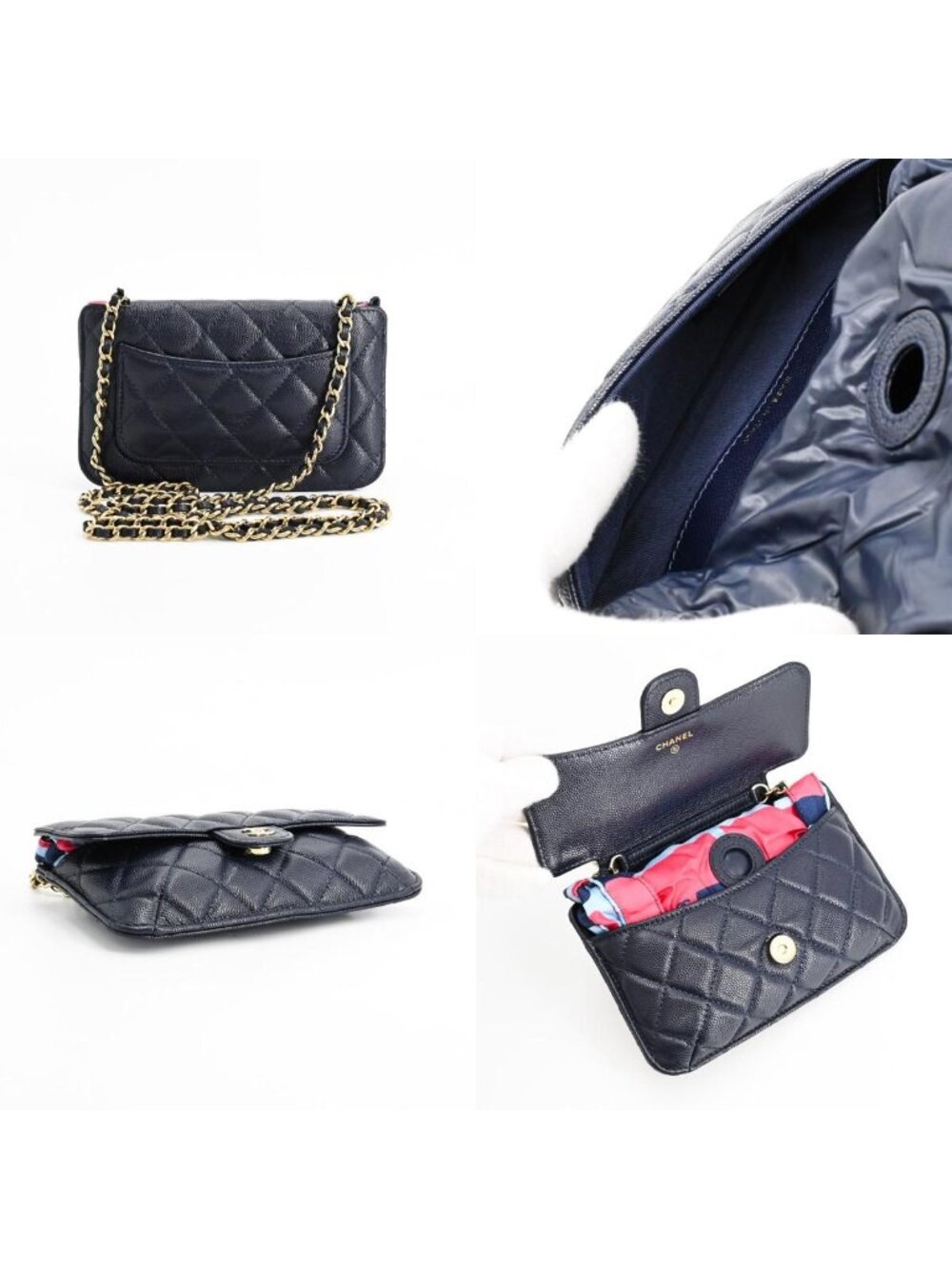 Chanel Tote Eco Totes Navy - Picture 8 of 10